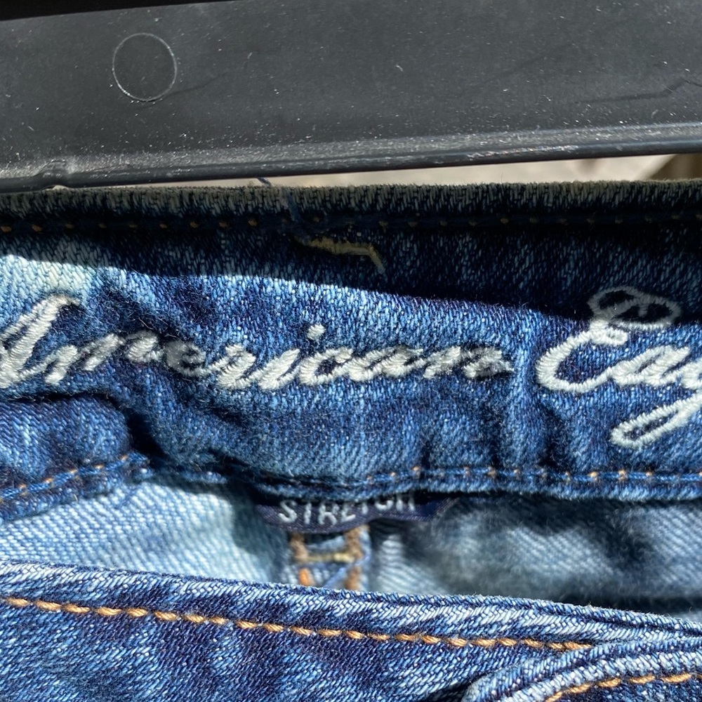 American Eagle Stretch Custom Designed Jeans Sz4 - image 8